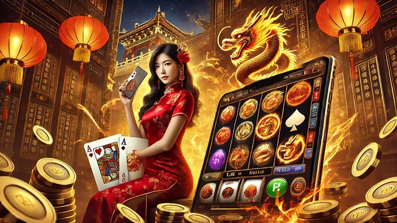 ตัวอย่างเกมสล็อตที่มีวงล้อหลายแถวและสัญลักษณ์พิเศษ